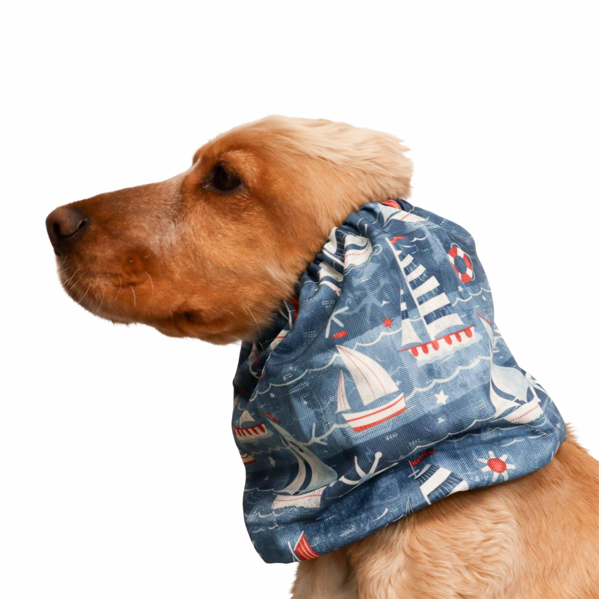 Waterproof Dog Snood | Blue Regatta