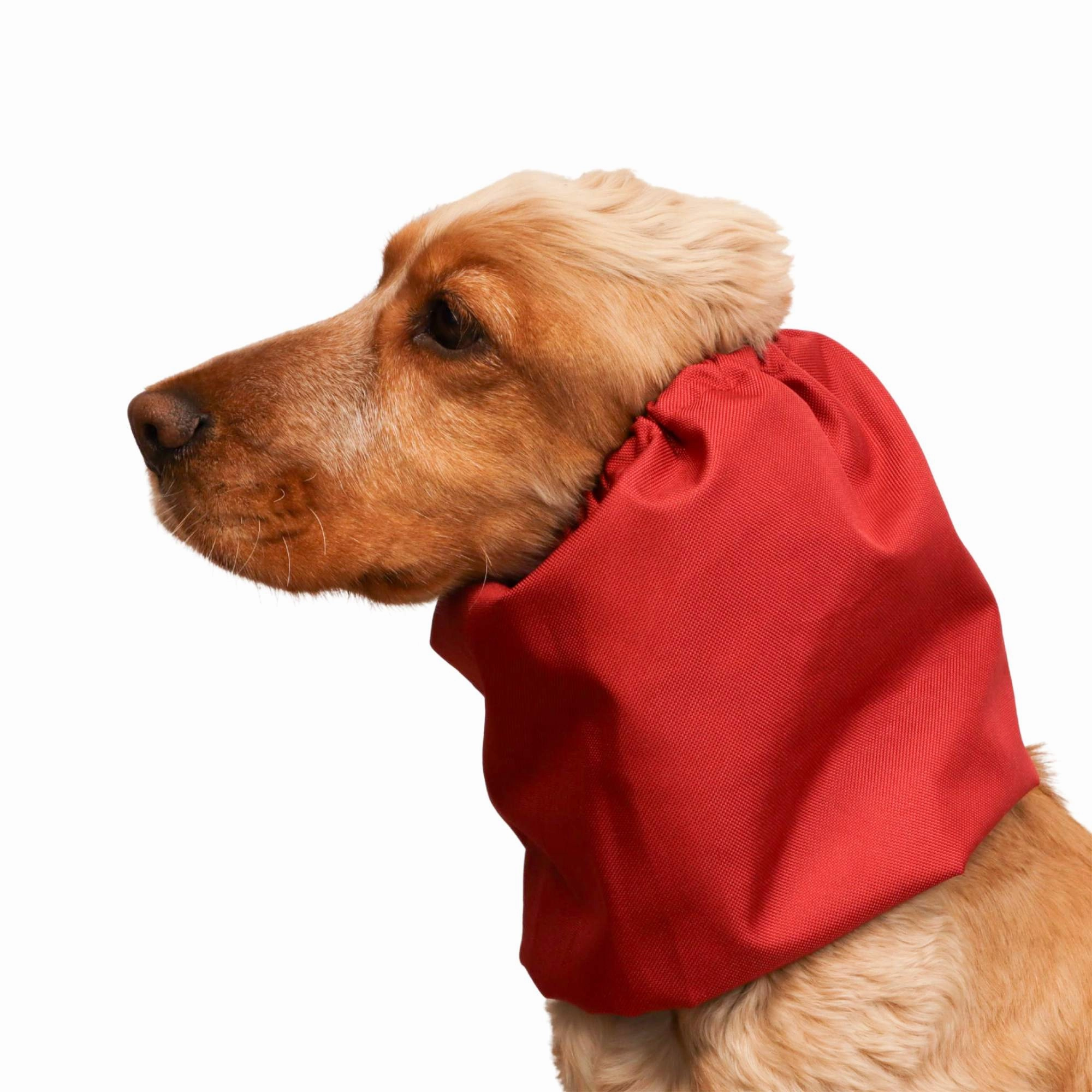 Waterproof Dog Snood | Cherry Flame