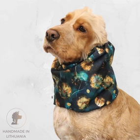 Waterproof  Dog Snood | Dark Fluff