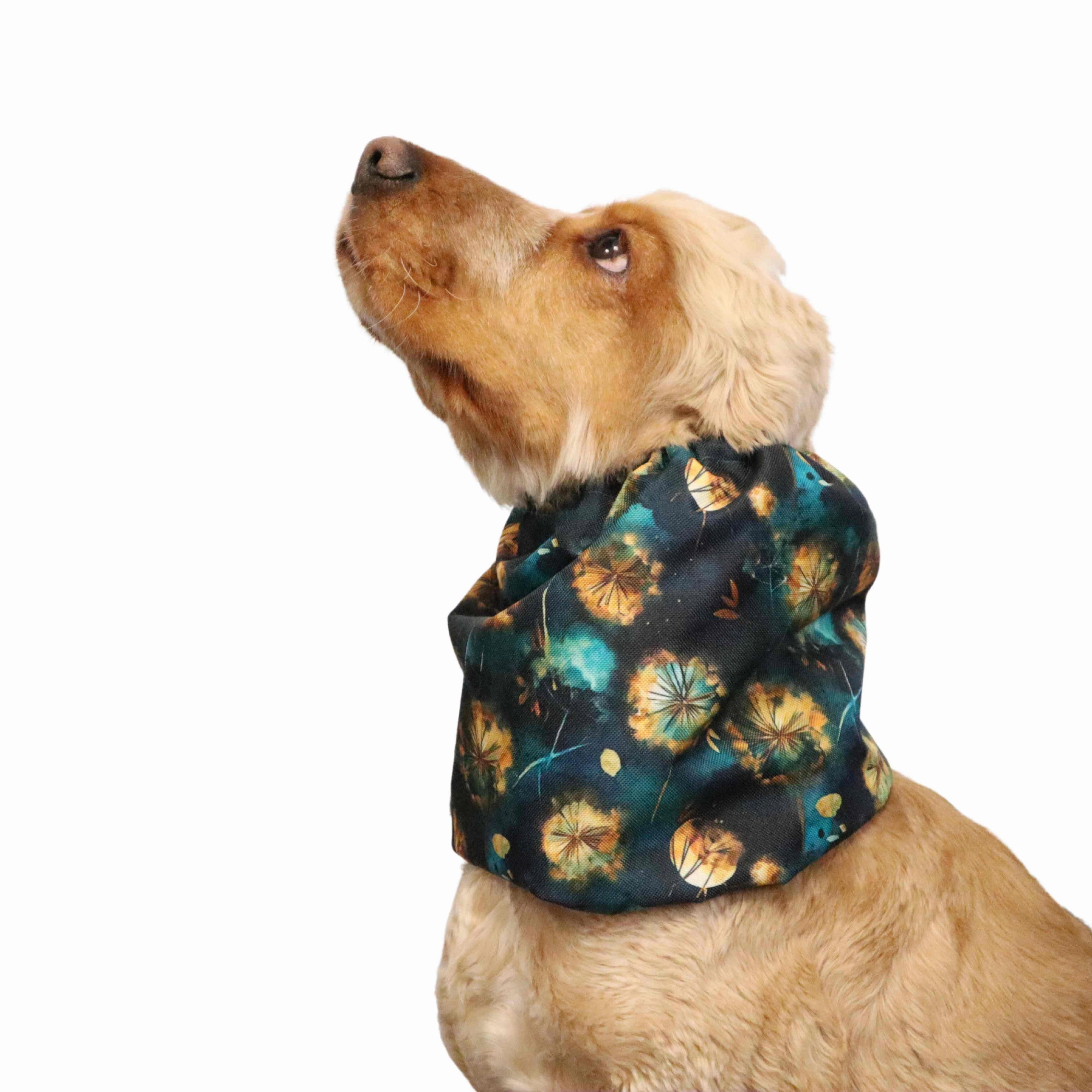 Waterproof  Dog Snood | Dark Fluff