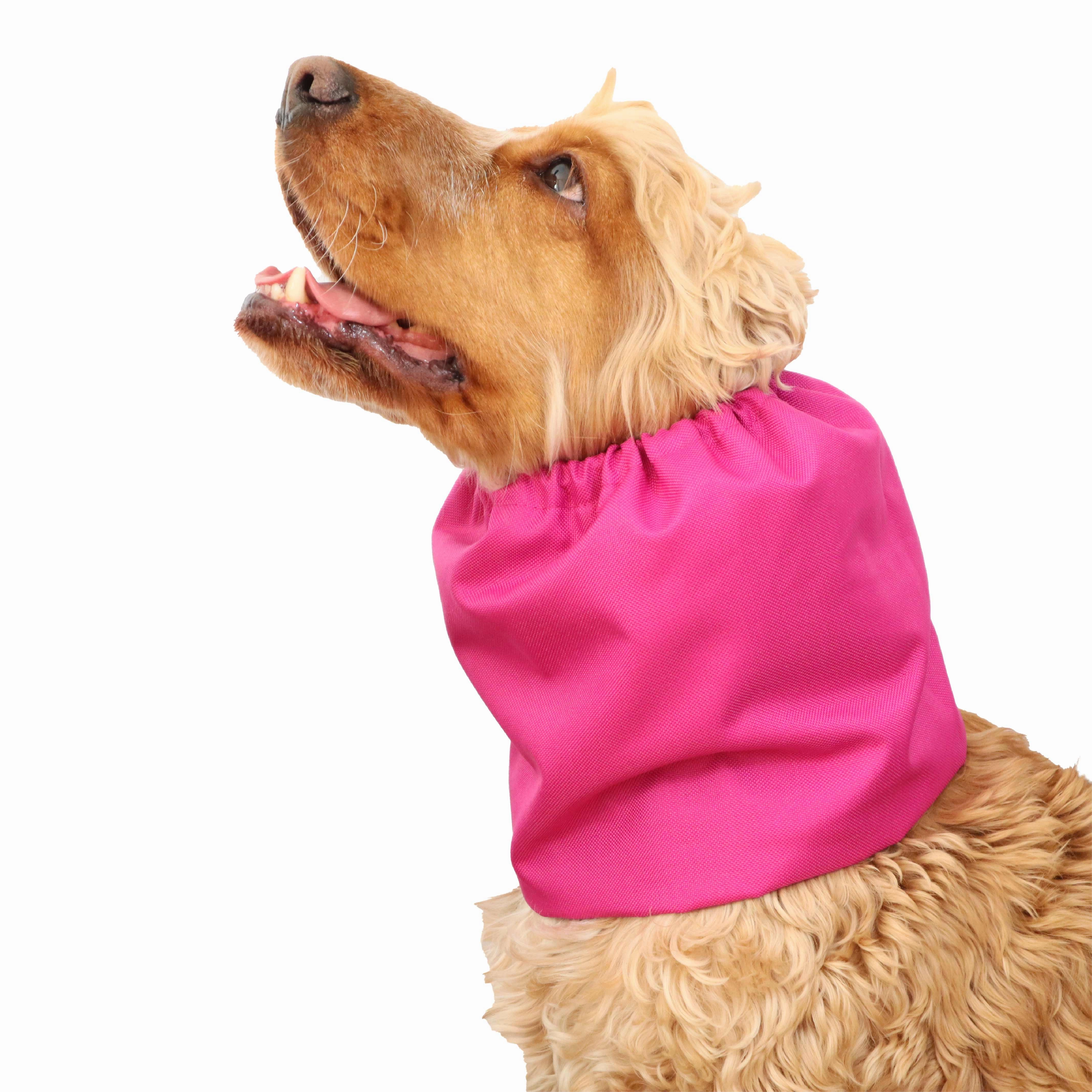 Waterproof Dog Snood | Dark Pink