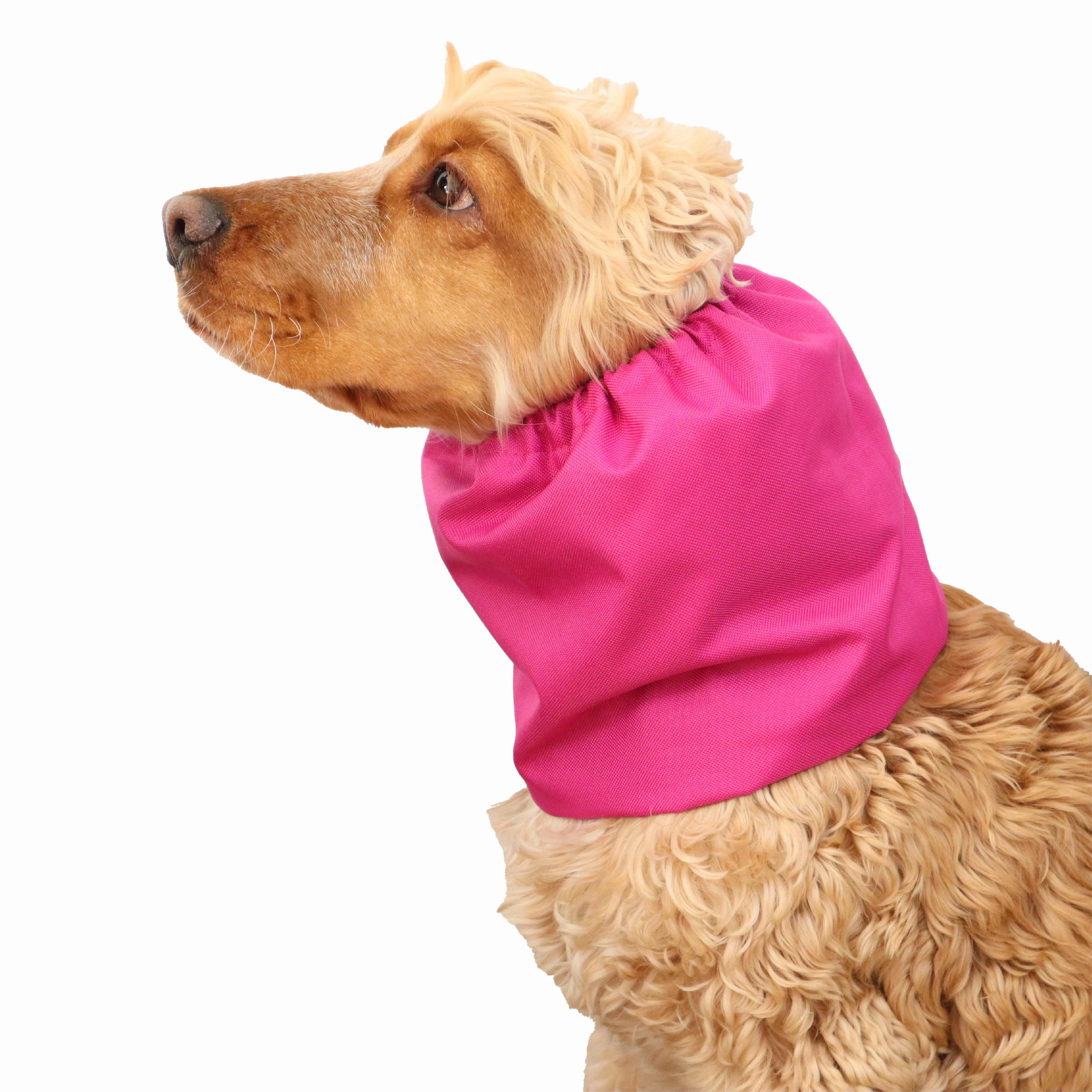 Waterproof Dog Snood | Dark Pink