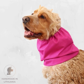 Waterproof Dog Snood | Dark Pink