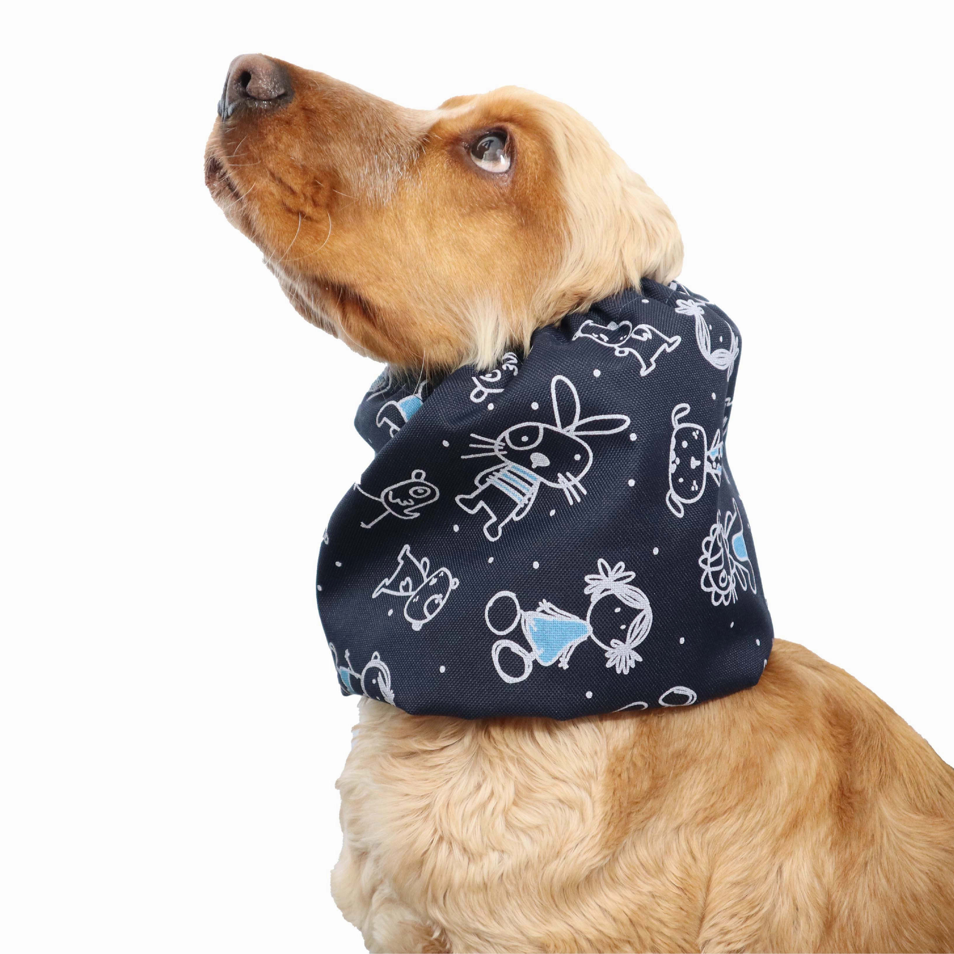 Waterproof Dog Snood | Friends Navy Blue