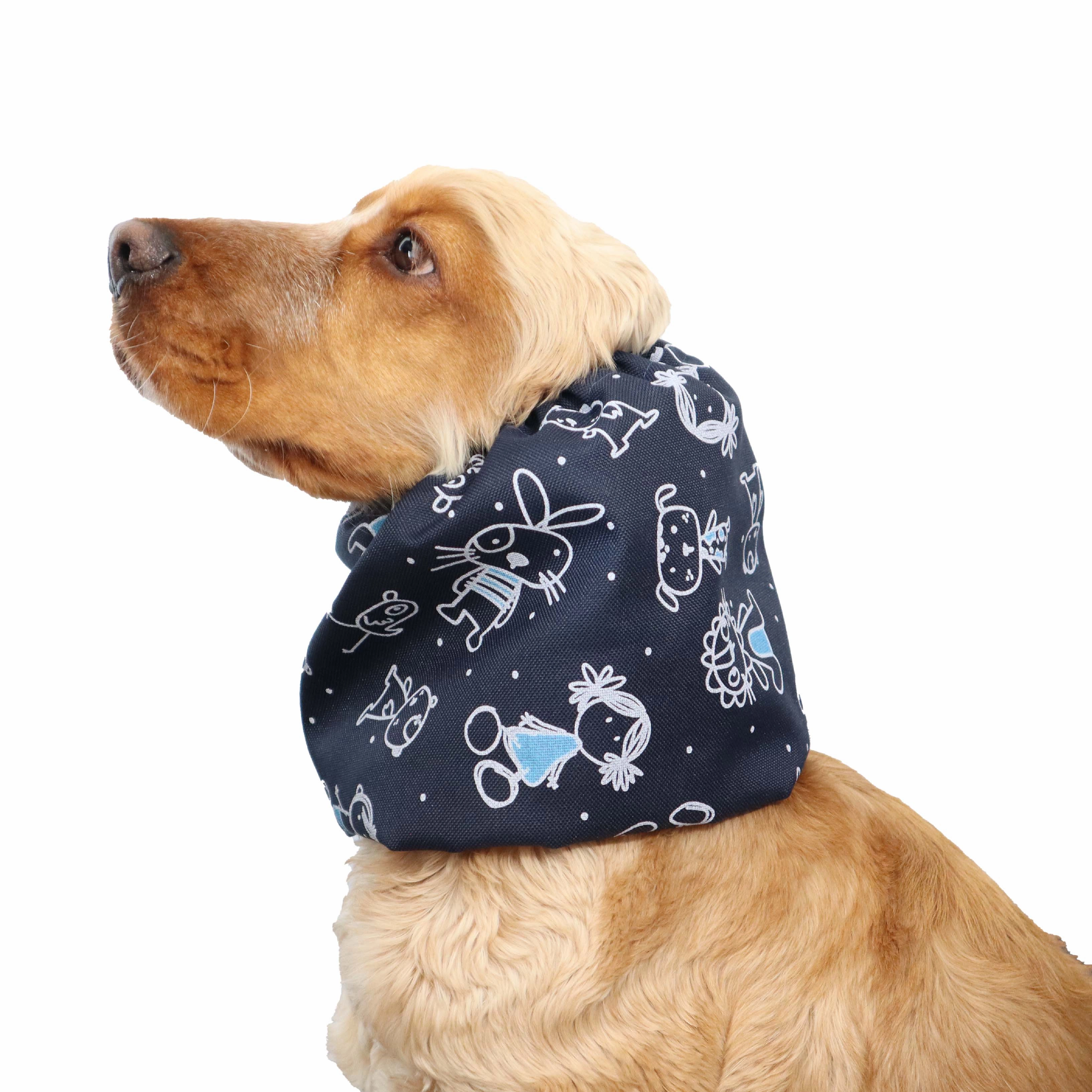 Waterproof Dog Snood | Friends Navy Blue