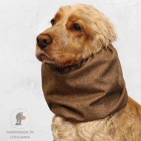Waterproof Dog Snood | Hazelnut Brown