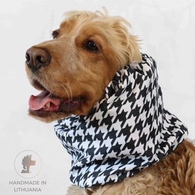 Waterproof Dog Snood | Houndstooth