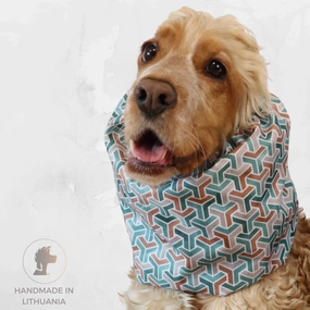 Waterproof Dog Snood | Ice Cubes