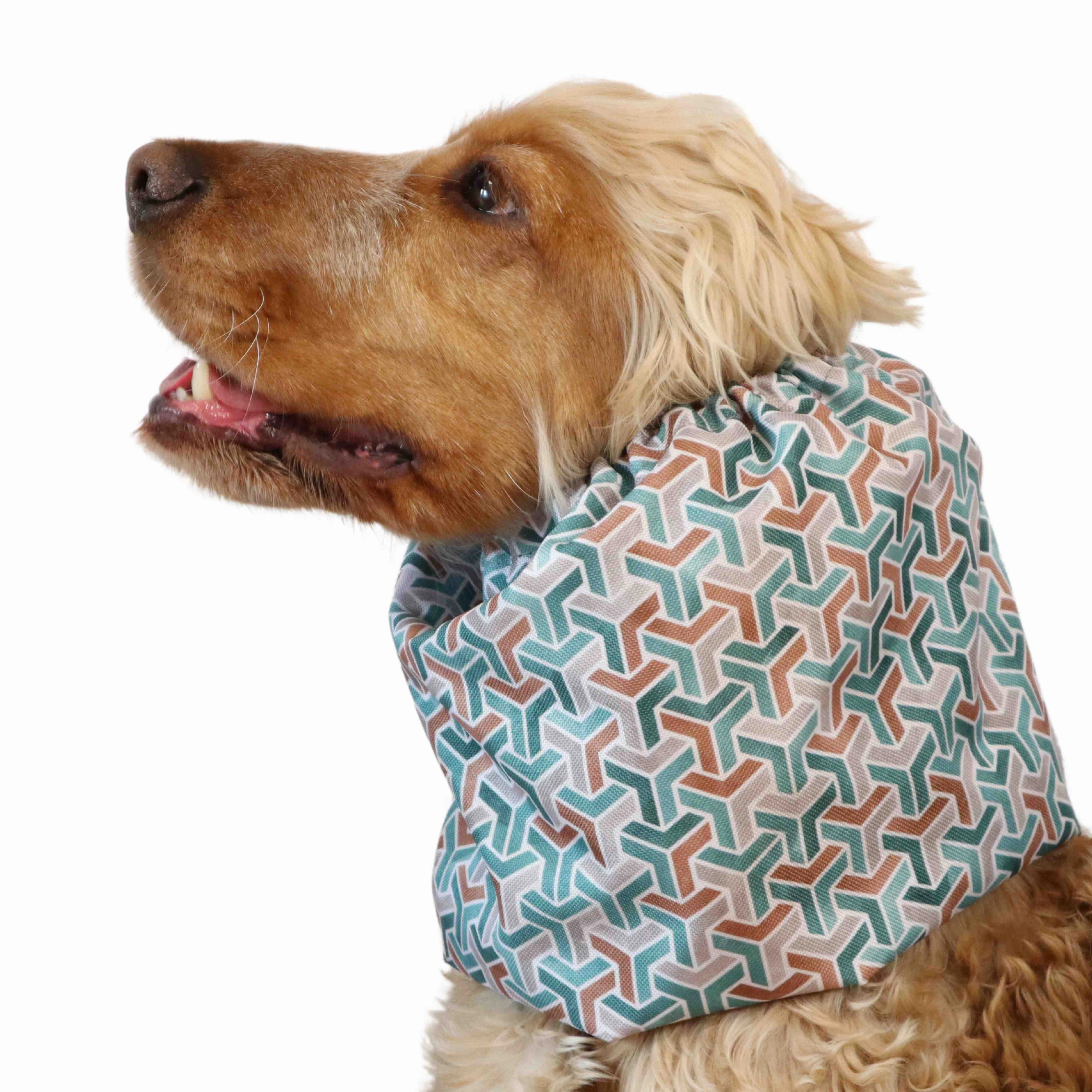 Waterproof Dog Snood | Ice Cubes