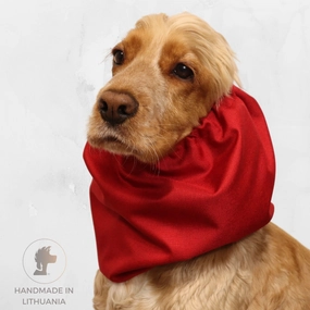 Waterproof Dog Snood | Jeans Red