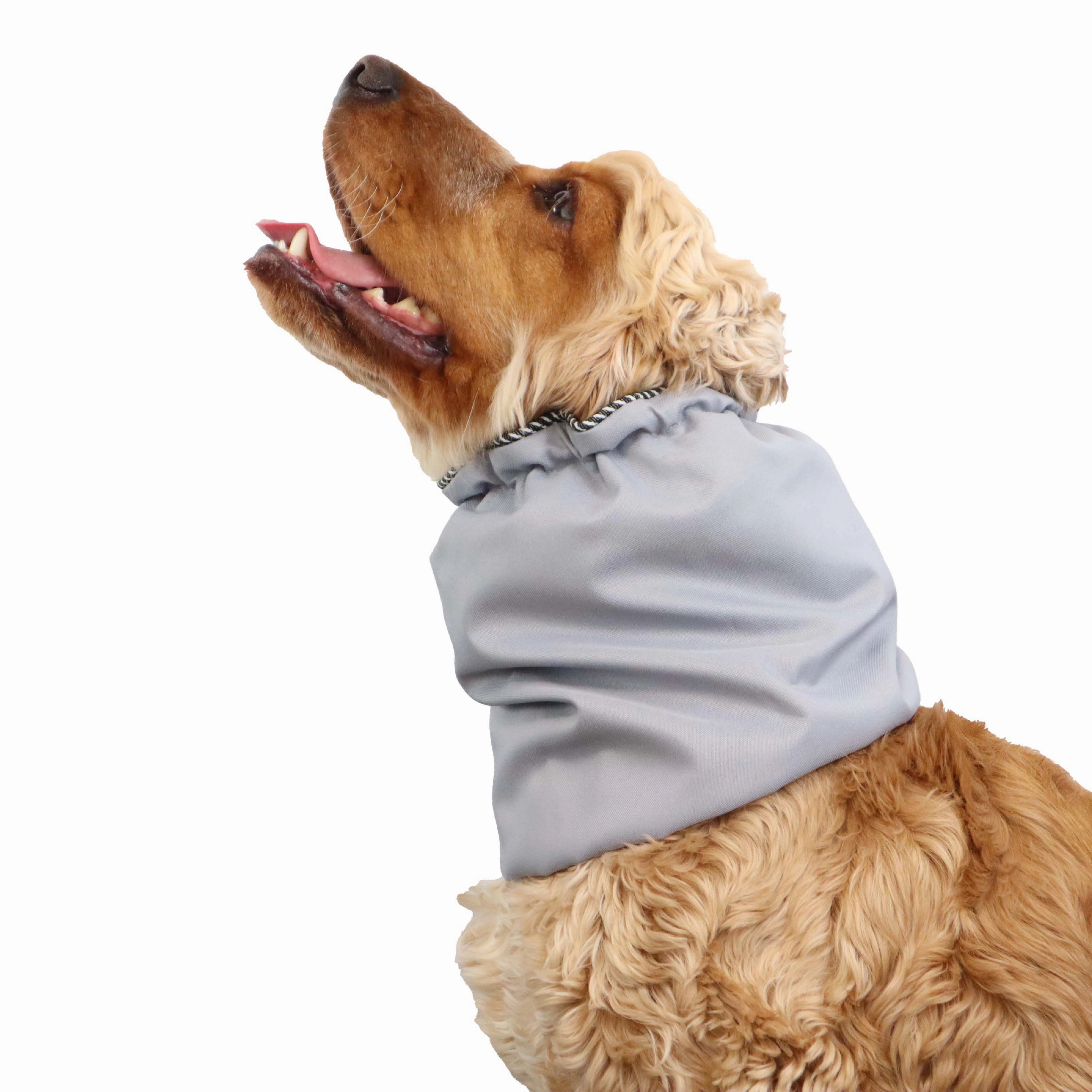 Waterproof Dog Snood | Light Gray