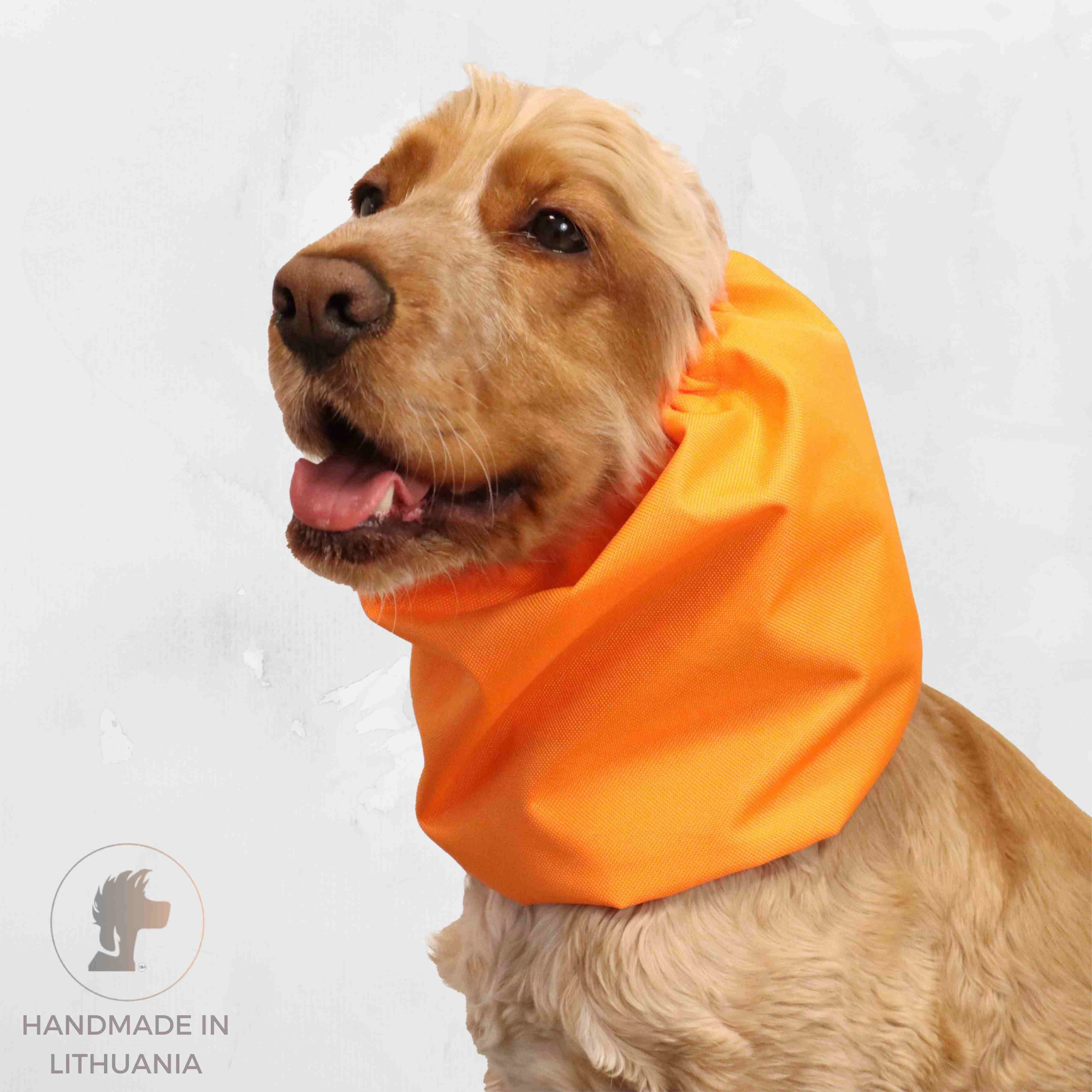 Waterproof Dog Snood | Orange