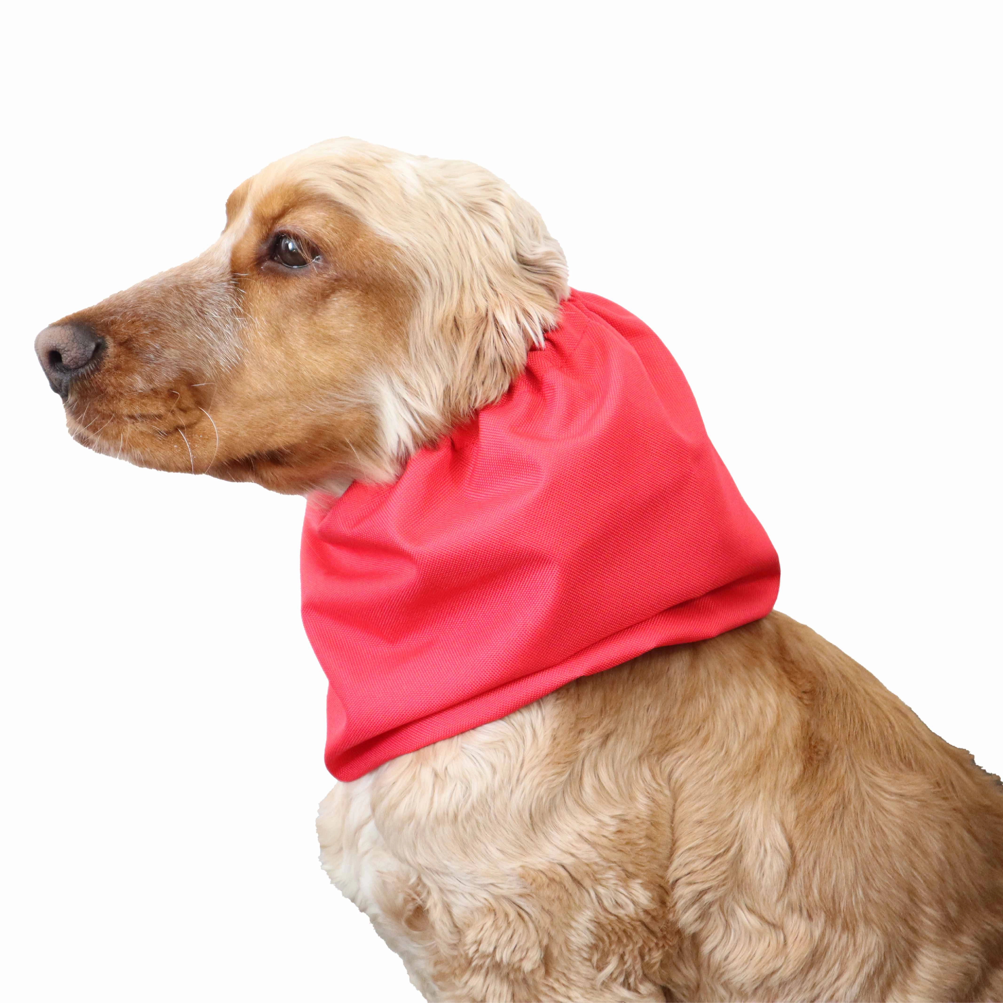 Waterproof Dog Snood | Red