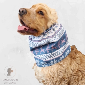 Waterproof Dog Snood | Reindeers