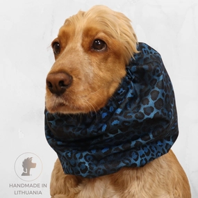 Waterproof Dog Snood | Royal Cheetah