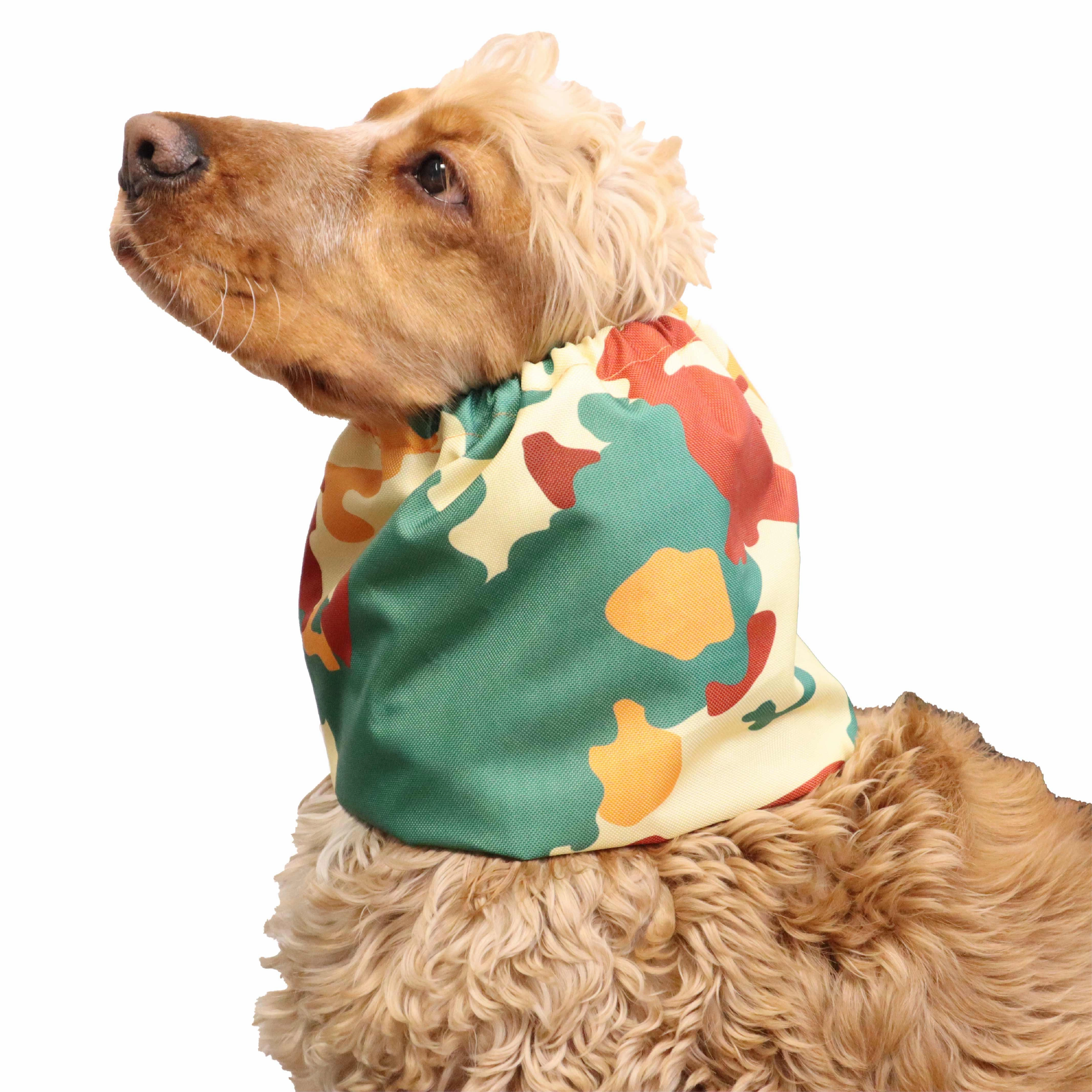 Waterproof Dog Snood | Safari Camo