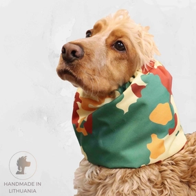 Waterproof Dog Snood | Safari Camo