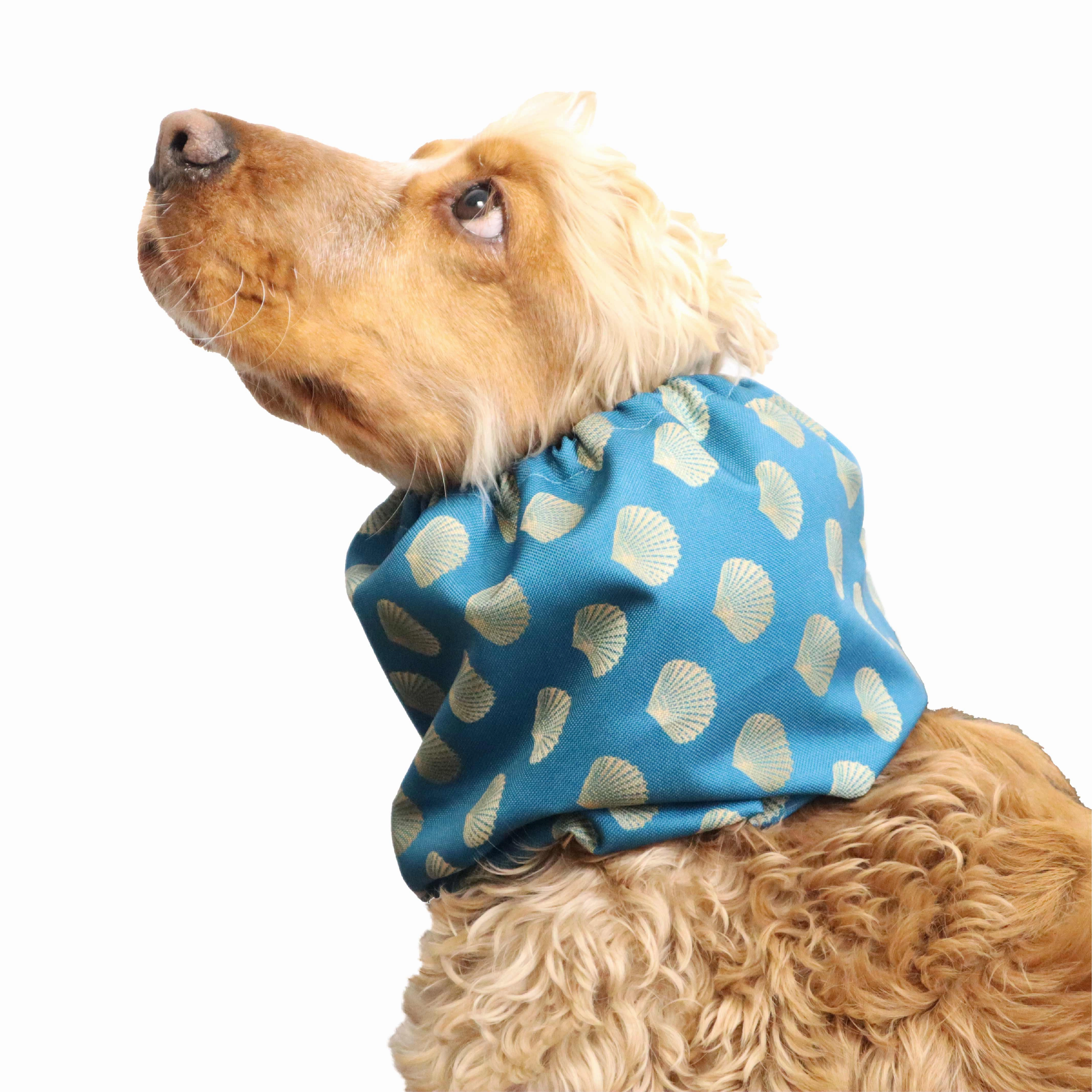 Waterproof Dog Snood | Seashell