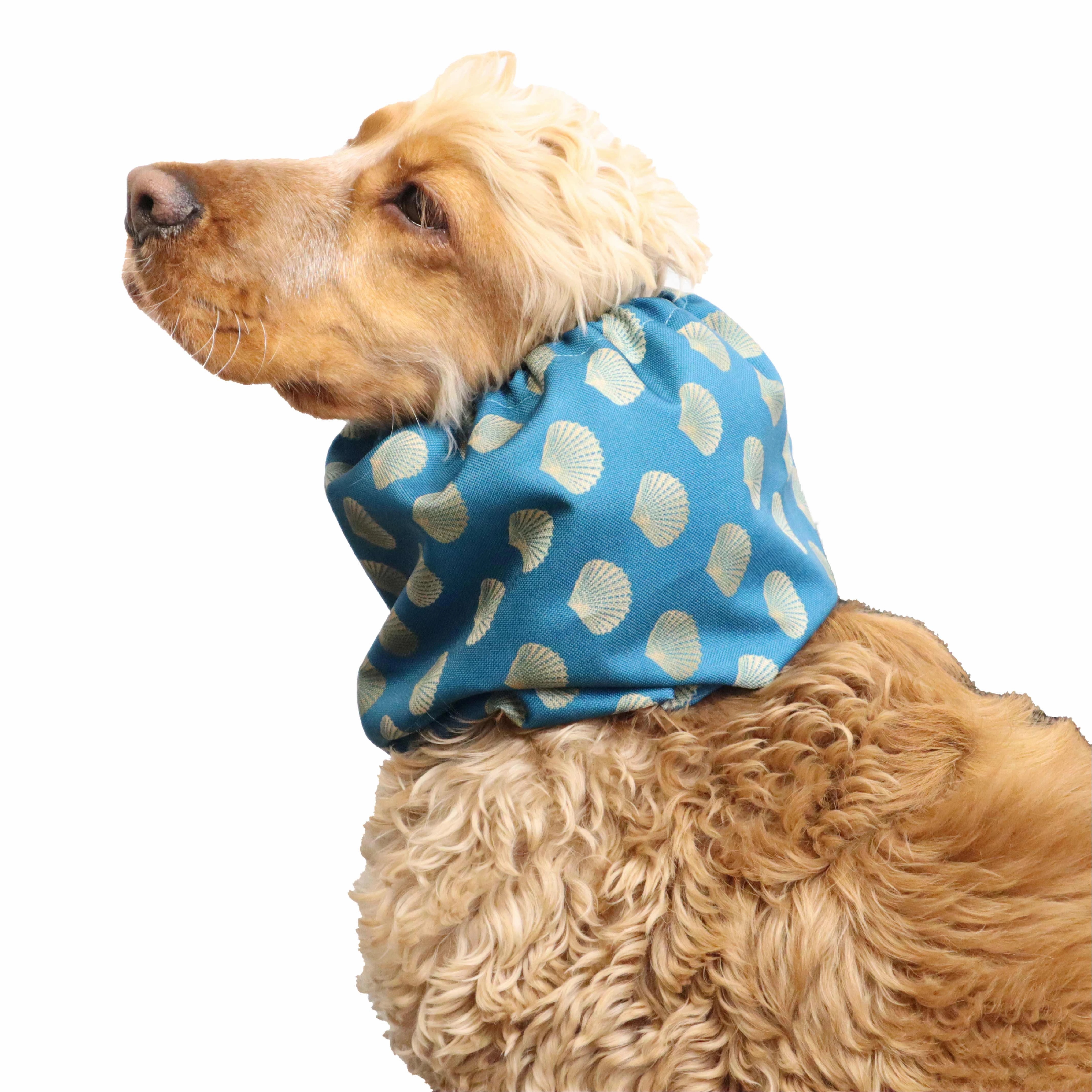 Waterproof Dog Snood | Seashell