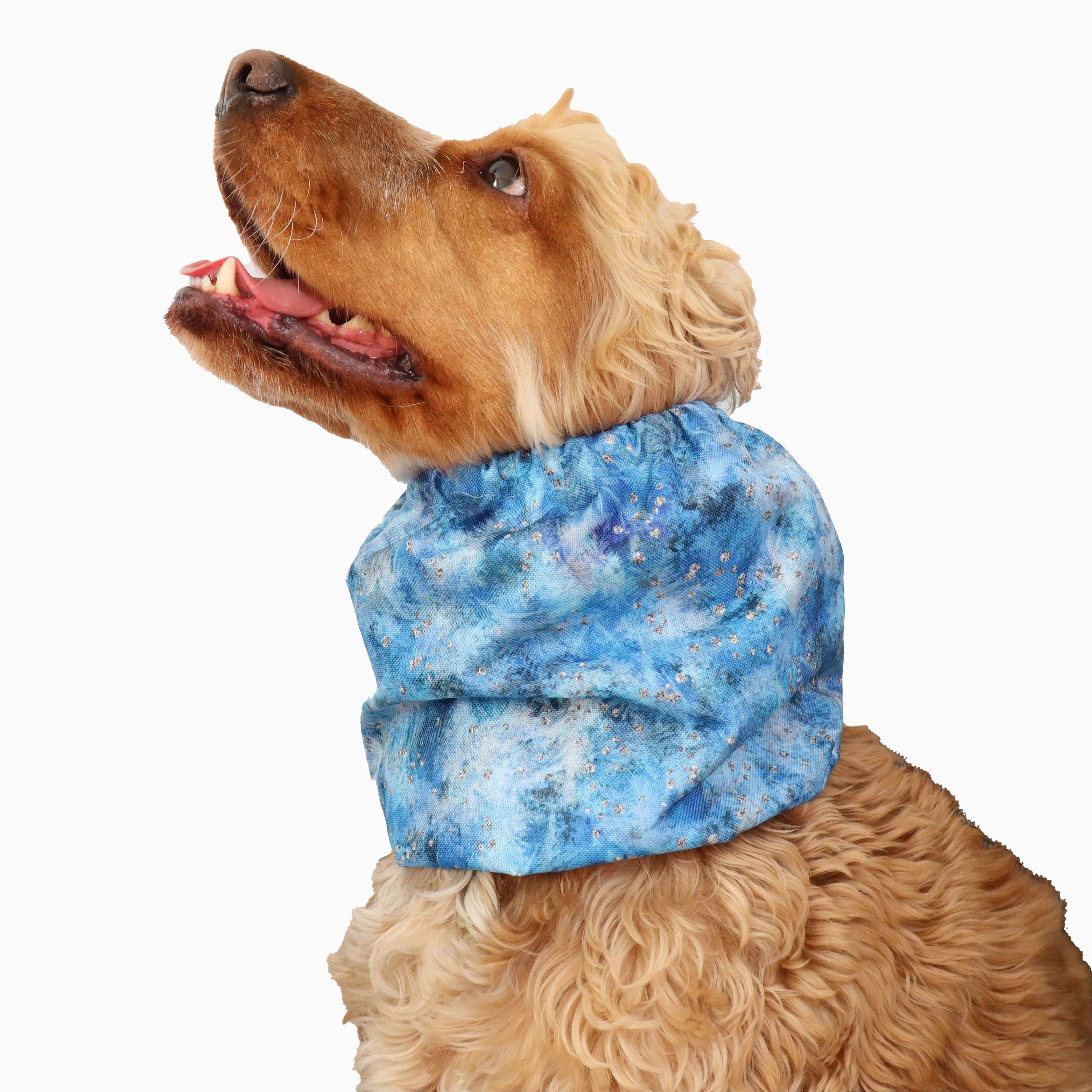 Waterproof Dog Snood | Sparkling Frost