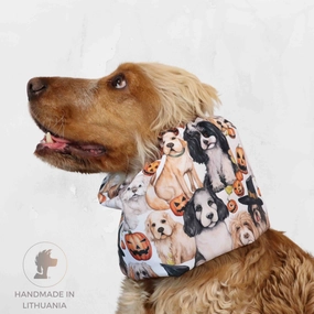 Waterproof Dog Snood | Spooky