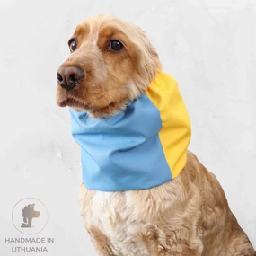Waterproof  Dog Snood | Stand With Ukraine