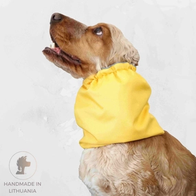 Waterproof Dog Snood | Yellow