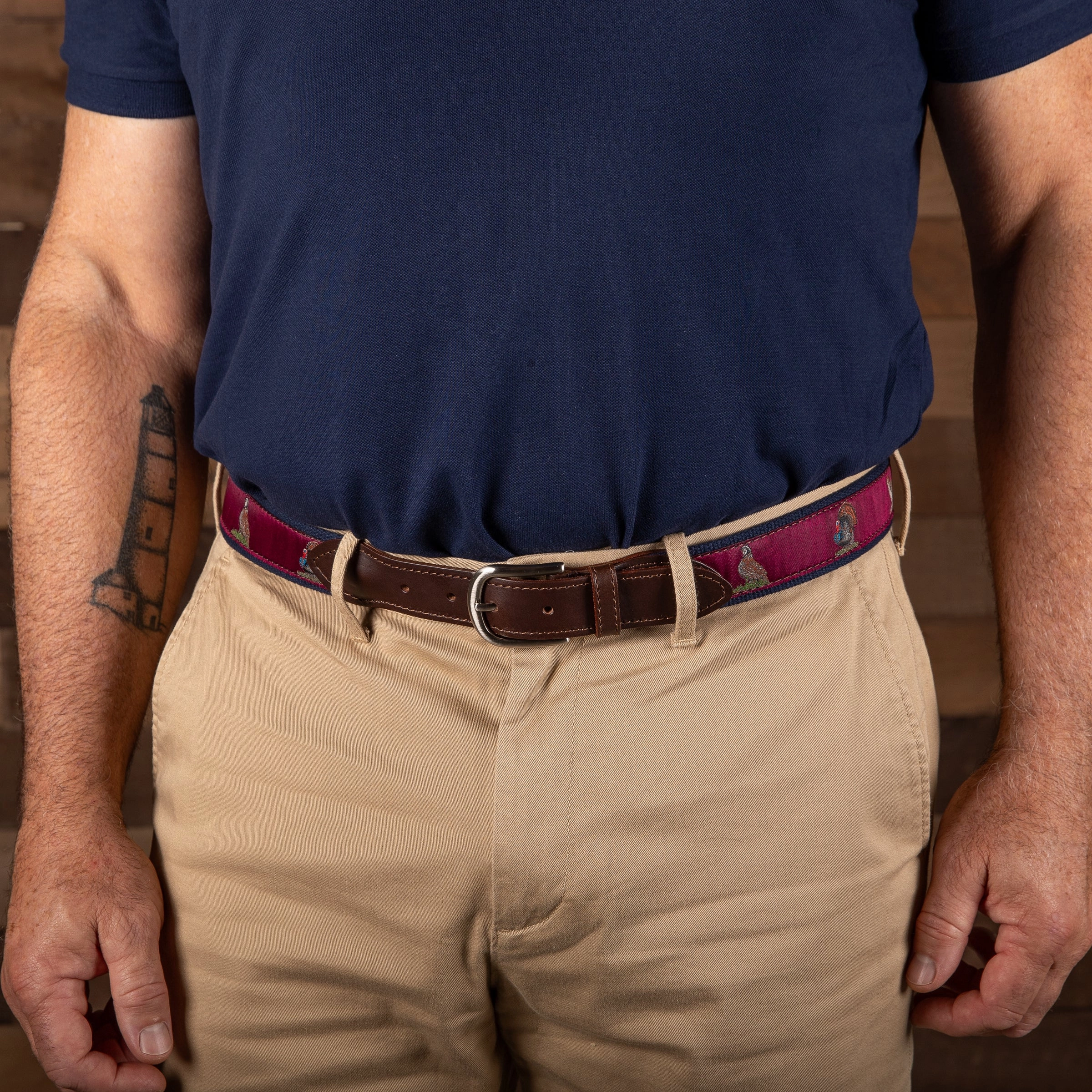 Woodland Birds Ribbon Club Belt