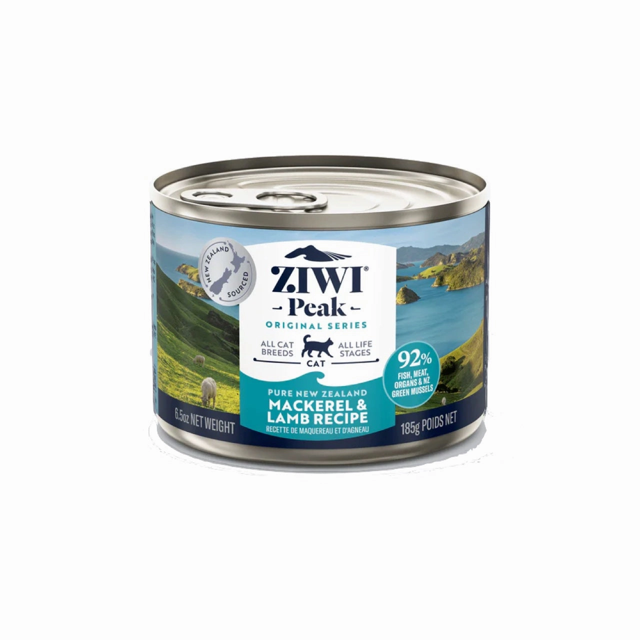 Ziwi Peak New Zealand Mackerel & Lamb Canned Cat Food